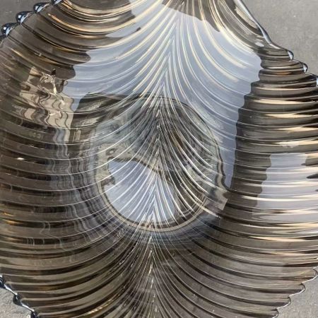 烟灰茶色玻璃热喷电光水